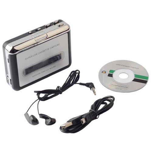  Convertidor De Cassettes A Mp3 Por Usb Grabadora P Play BYTESHOP