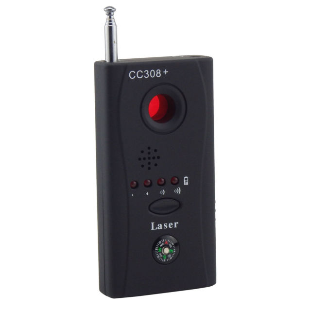 Detector De Cámaras Y Micrófonos Espía Radiofrecuencias BYTESHOP