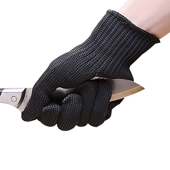 Guantes Proteccion Anticorte Hilo Acero Inoxidable Nivel 5 BYTESHOP