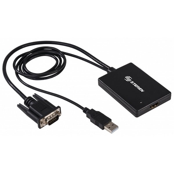 Convertidor VGA a HDMI con audio USB 208-153 