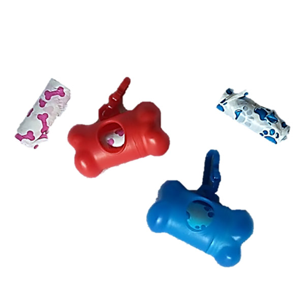 Hueso Despachador De Bolsas Para Recoger Popo, Punky Fashion Pet