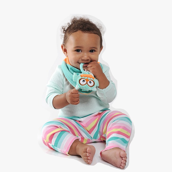 Buddy Bib - Babero Mordedera Para Bebés Mod Búho