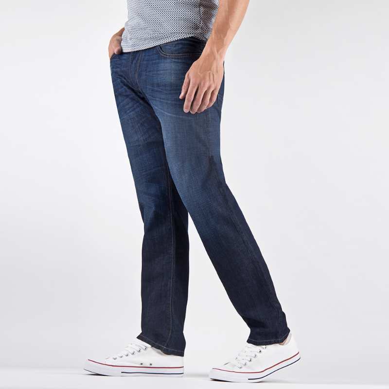 Jeans Silver Plate Regular Slim Fit Stone Wash 