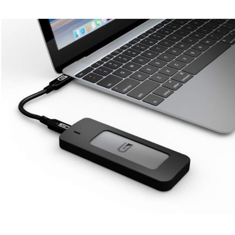 Disco Duro SSD 275GB SILVER Glyph Atom USB C, USB 3.0, Thunderbolt 3 por Solid Electronics