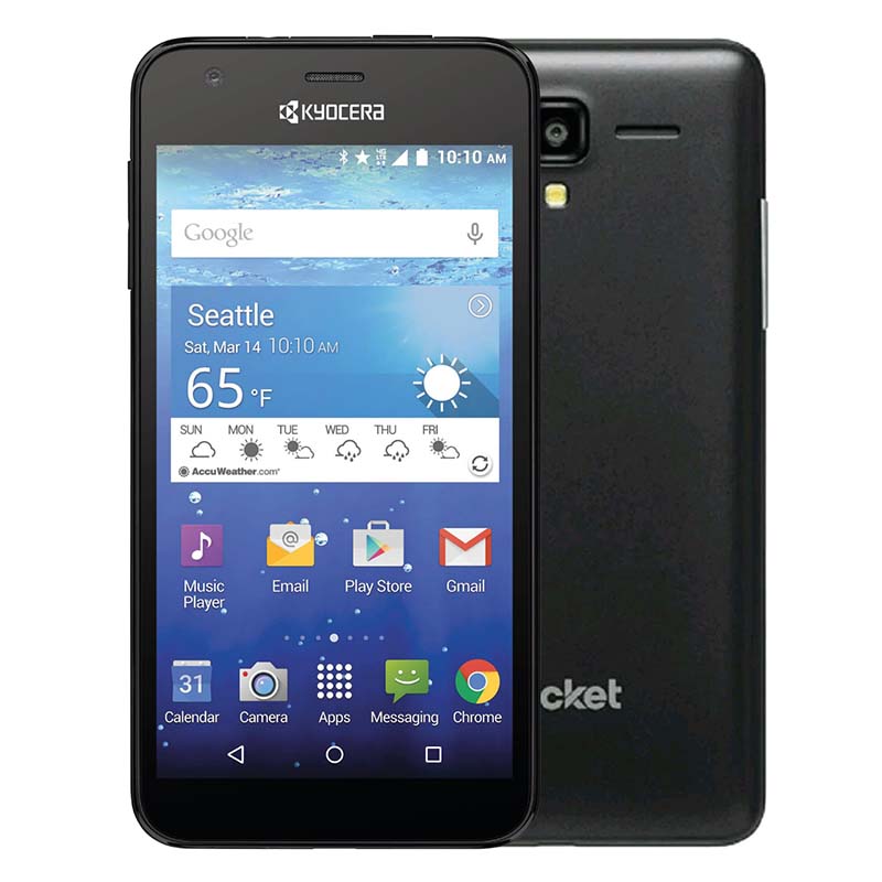 Smartphone Kyocera Hydro Dual Core 8gb Liberado Reacondicionado Accesorios de regalo