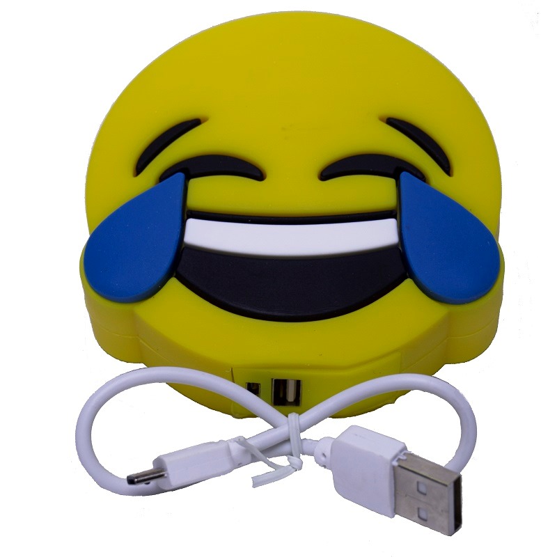 Cargador Power Bank Emoji Smile 8800 mAh 2.1A