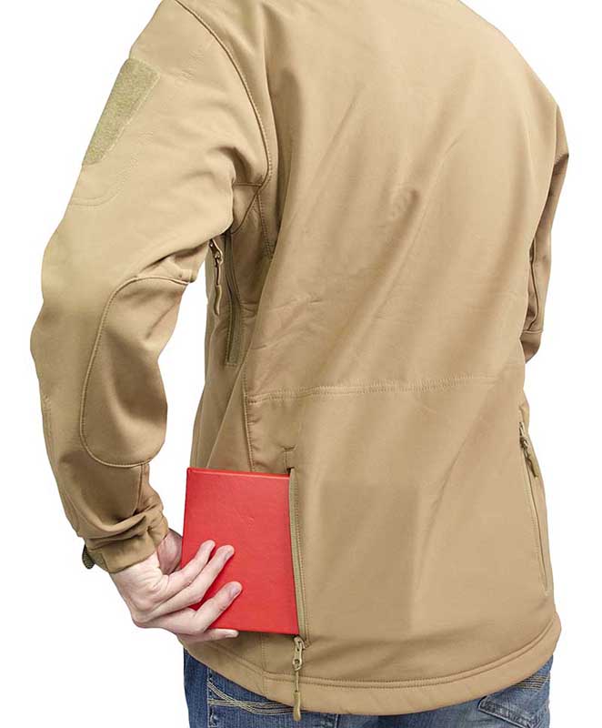 Chamarra Moderna Chaqueta Hombre Cafe Tactica