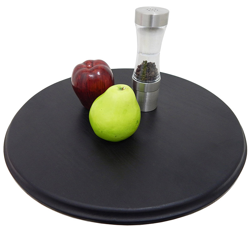 Centro De Mesa Con Base Giratoria Color Chocolate