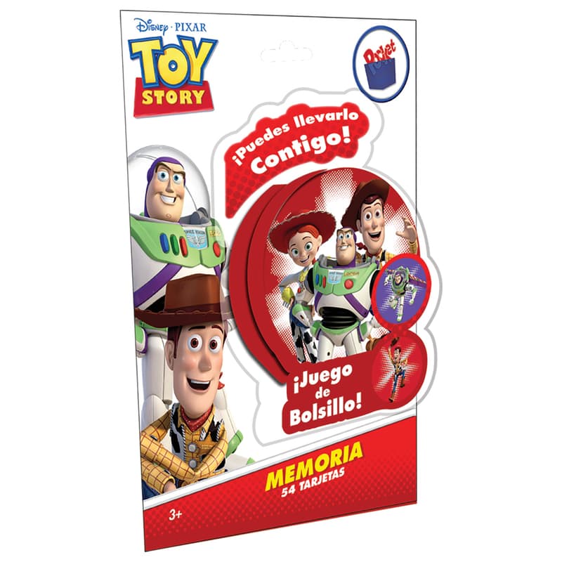 Juego De Bolsillo Memoria Toy Story Caja Metalica