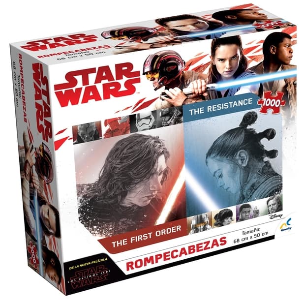 rompecabezas de star wars 1000 piezas