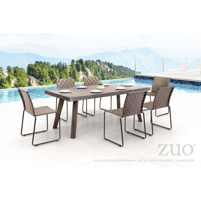 Silla de Comedor Modelo Beckett Espresso - Kessa