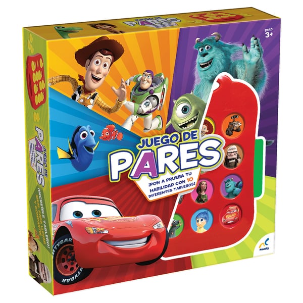 Novelty Juego de Memoria de Pares Pixar
