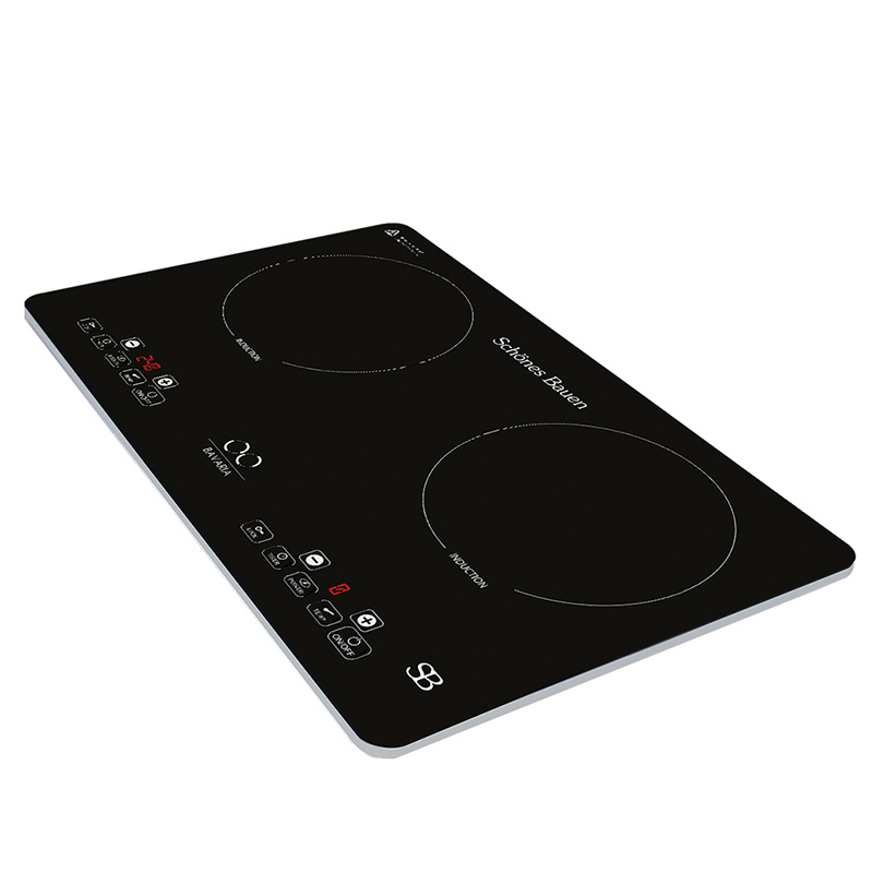 Schones Bauen Parrilla de Induccion Bavaria 2 Quemadores 120V