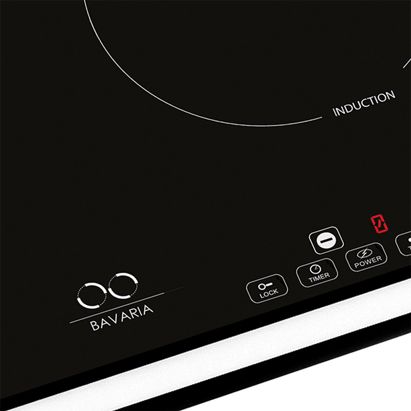 Schones Bauen Parrilla de Induccion Bavaria 2 Quemadores 120V