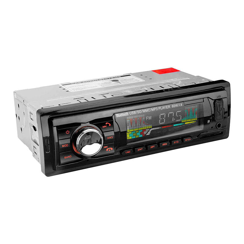 Autoestereo Bluetooth Mp3 Zonar BT-6811 Usb Sd Aux Radio Fm Control Remoto