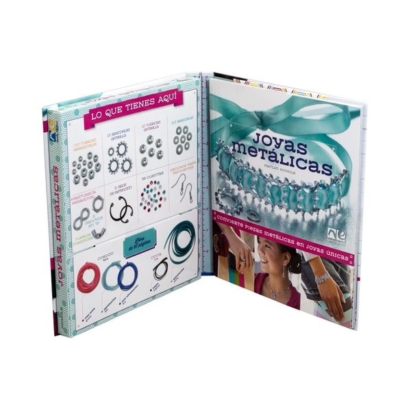 Libro de Manualidades Joyas Metálicas - Novelty