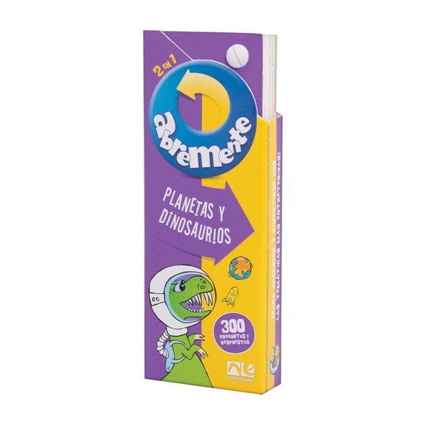 Abremente Temático 2 En 1 Planetas Y Dinosaurios