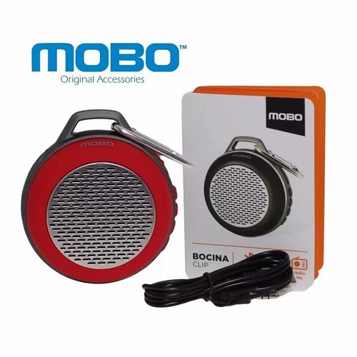 Bocina Bluetooth Recargable 3 Watts Clip Mobo