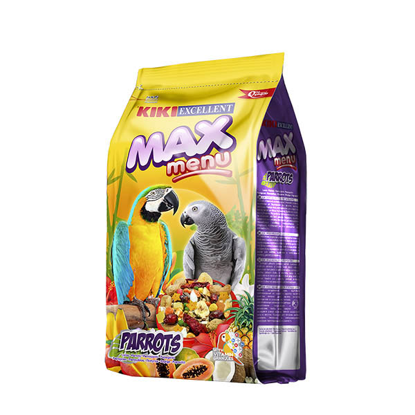 Kiki Max Menu Loros Y Cotorras 1 Kg.