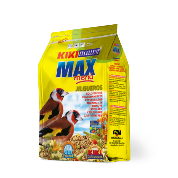 Kiki Max Menu Jilgueros 500 Gms.