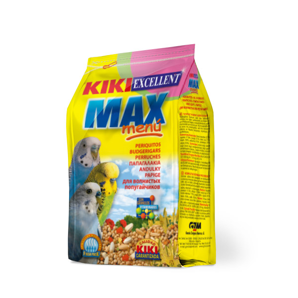 Kiki Max Menu Periquitos 1 Kg.