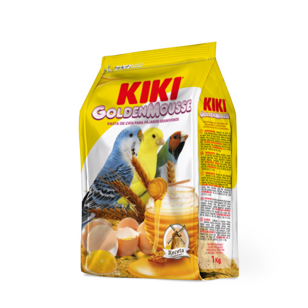 Kiki Golden Mousse Amarillo Paquete 1 Kg.