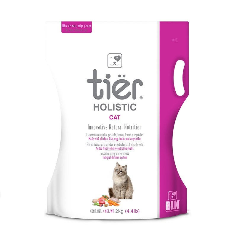 Alimento Natural Gato Tier Holistic Cat Bulto 2 Kg