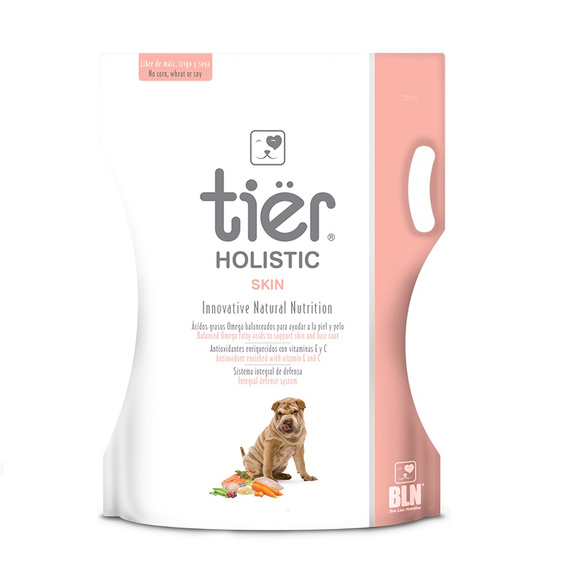 Alimento Natural Perro Tier Holistic Skin Bulto 2 Kg