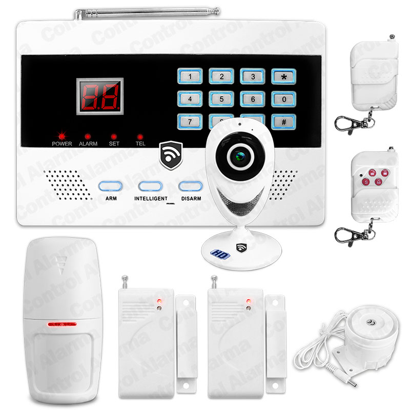 Alarma Linea Telefonica Defensa Camara Seguridad Casa 3s