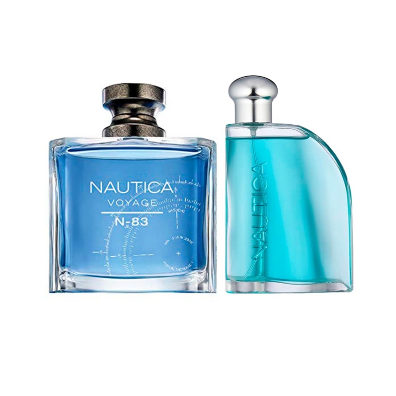 Paquete 2 Perfumes Nautica Voyage N-83 + Nautica Classic edt 100ml
