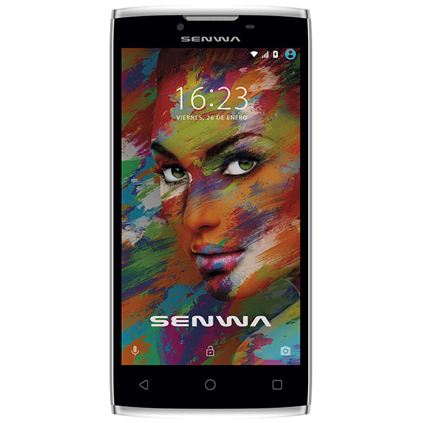 Celular SENWA LTE LS5 THOR Color PLATA Telcel