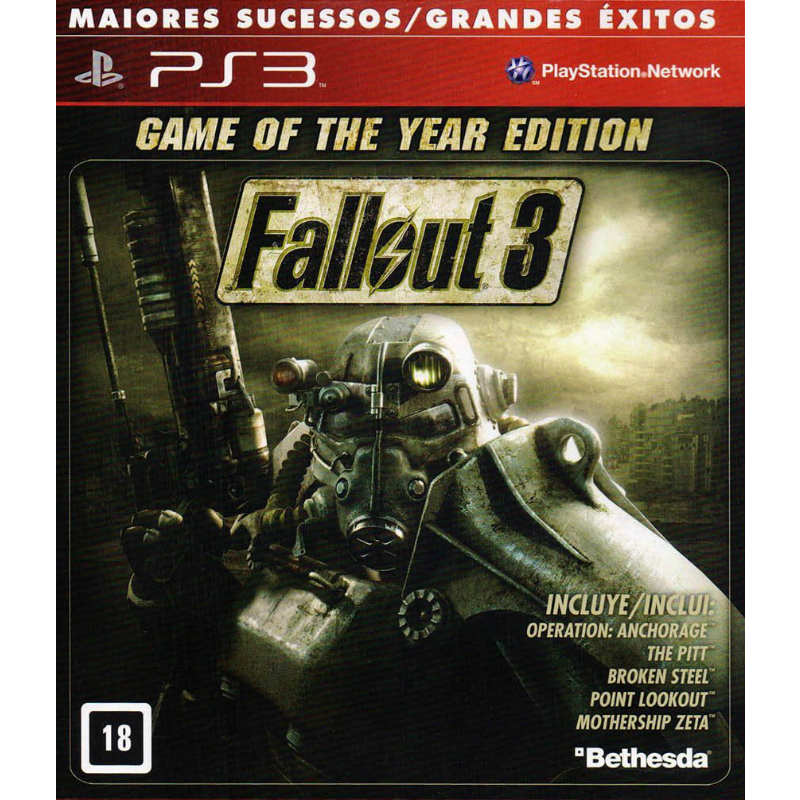 Juego Fallout 3 Goty Latam Para Consola Ps3
