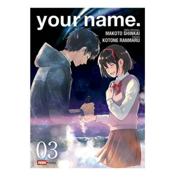 Manga Panini Your Name Volumen 3 Makoto Shinkai
