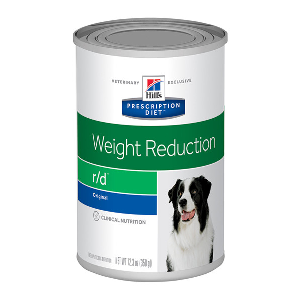Hills Lata R/d Sobrepeso Para Perro 12 Pzas De 385 Gr