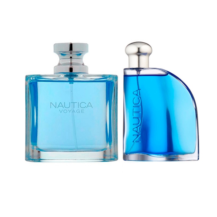 Paquete 2 Perfumes Nautica Voyage + Nautica Blue edt 100ml