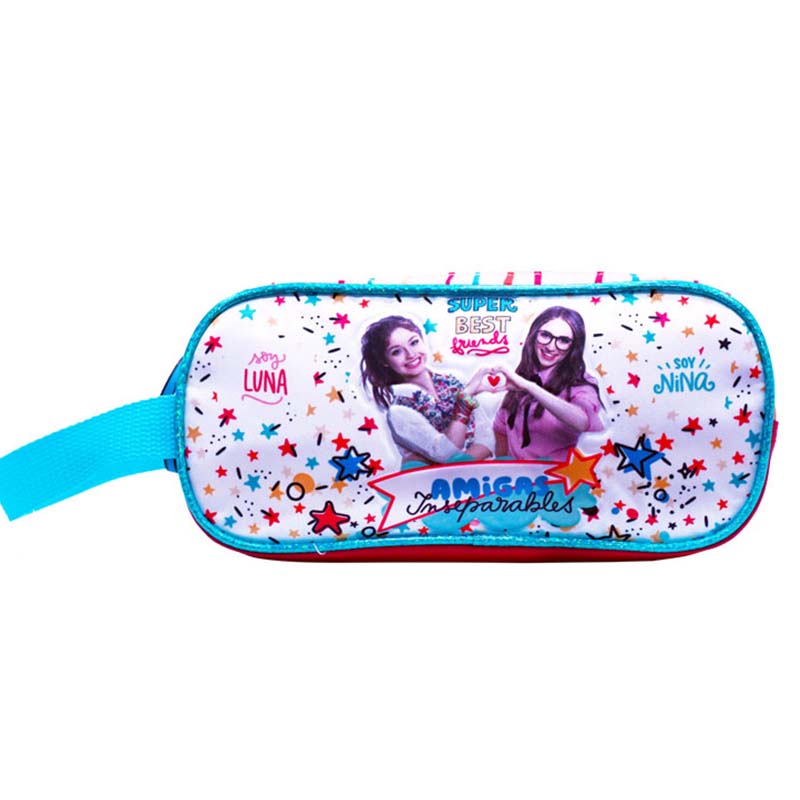 Lapicera Escolar ATM PACKS, Soy Luna 0237-Blanco con Rojo