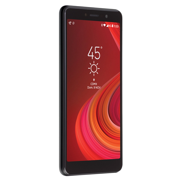 Celular LANIX LTE M5 ILIUM Color NEGRO Telcel de y regalo una MEMORIA micro SD de 32 GB ADATA