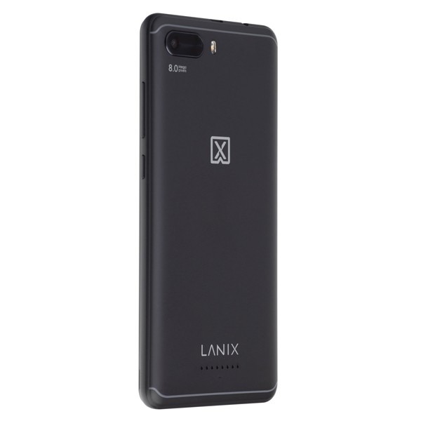 Celular LANIX LTE M5 ILIUM Color NEGRO Telcel  de y regalo una MEMORIA micro SD  de 32 GB ADATA
