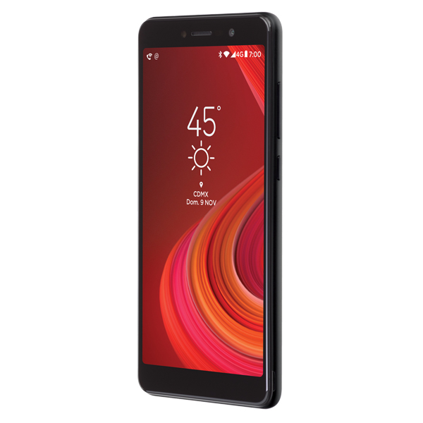 Celular LANIX LTE M5 ILIUM Color NEGRO Telcel de y regalo una MEMORIA micro SD de 32 GB ADATA