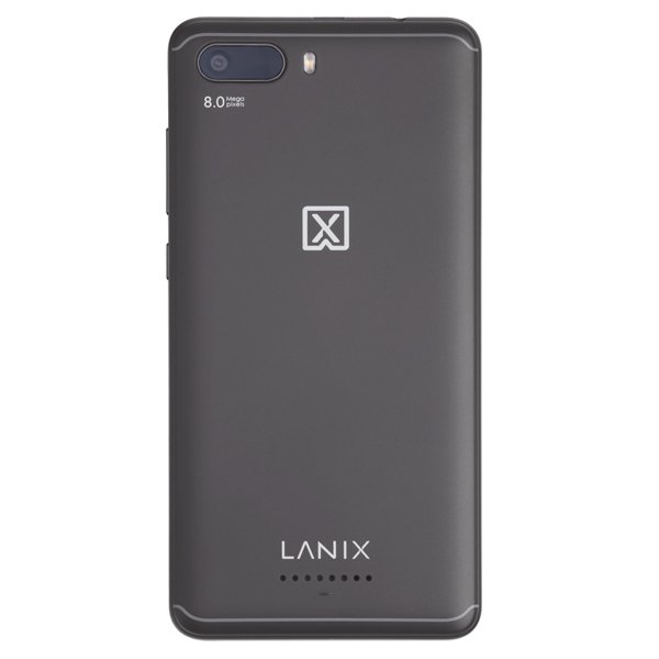 Celular LANIX LTE M5 ILIUM Color GRIS Telcel  y de regalo una MEMORIA micro SD  de 32 GB ADATA