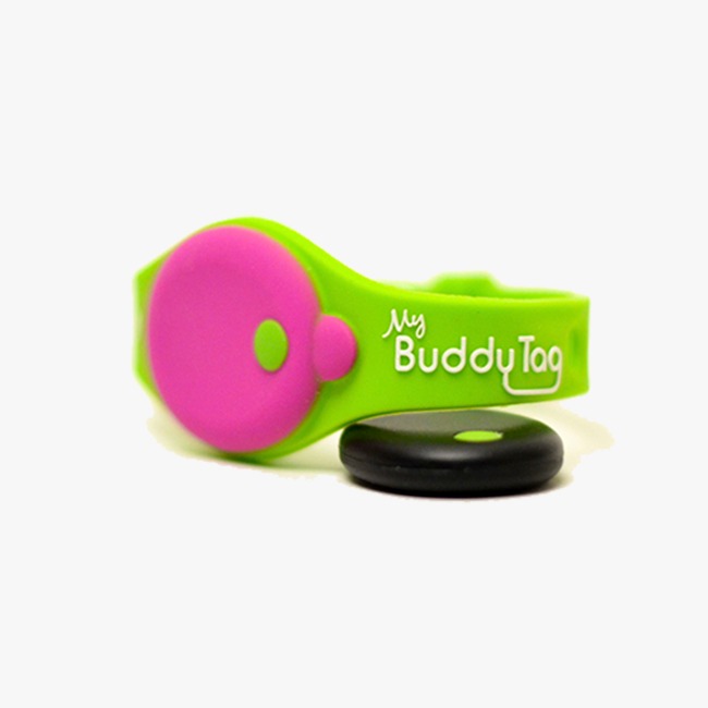 Pulsera de seguridad infantil My Buddy Tag Color Verde