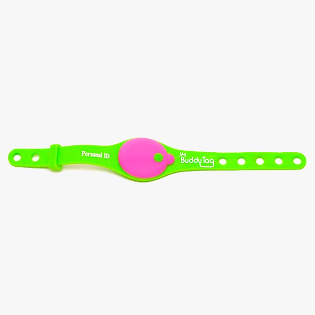 Pulsera de seguridad infantil My Buddy Tag Color Verde