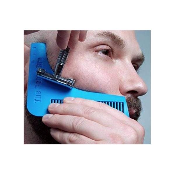 Peine Delineador De Barba Bigote 2 En 1 Pulcro Tipo Beard Shaper BYTHESOP !!!