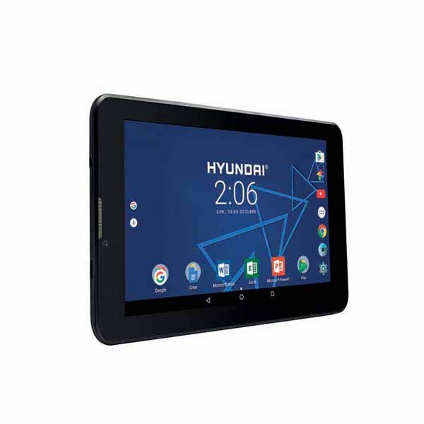 Tablet Hyundai Koral 7X, Memoria interna 16 GB, 1 GB de RAM, Negro