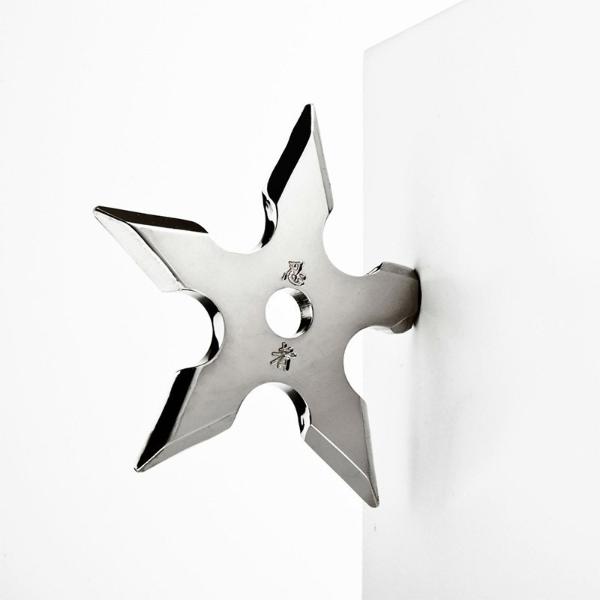 Perchero Gancho Para Abrigos Forma De Estrella Ninja BYTESHOP