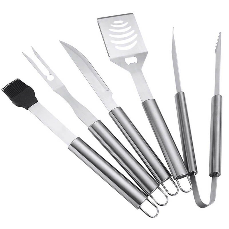 Juego De Utensilios Y Cubiertos Para Asador + Maletín