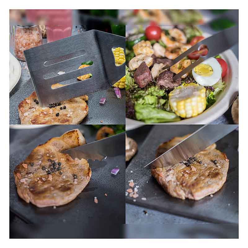 Juego De Utensilios Y Cubiertos Para Asador + Maletín