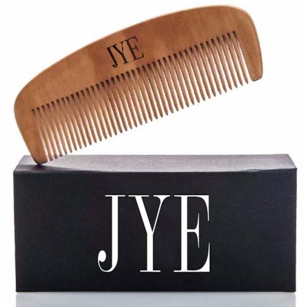 Kit De Lujo Peine Y Cepillo 3 Frascos Aceite Cuidado De Barba 60ml JYE