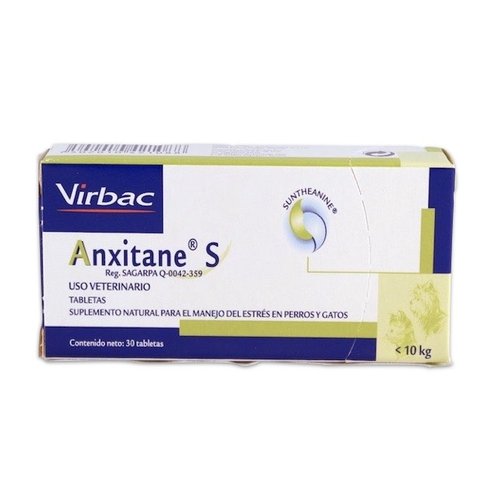 VIRBAC ANXITANE S 30 Tabletas