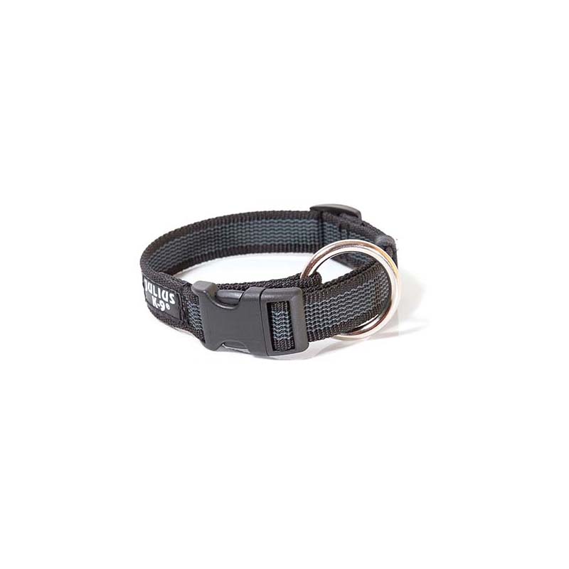 Collar Perro Paseo Antiescape Negro 25mm/39-65 cm Julius-K9®